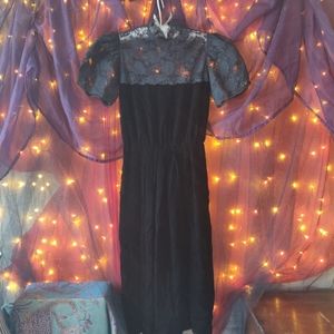 Black Vintage Gown